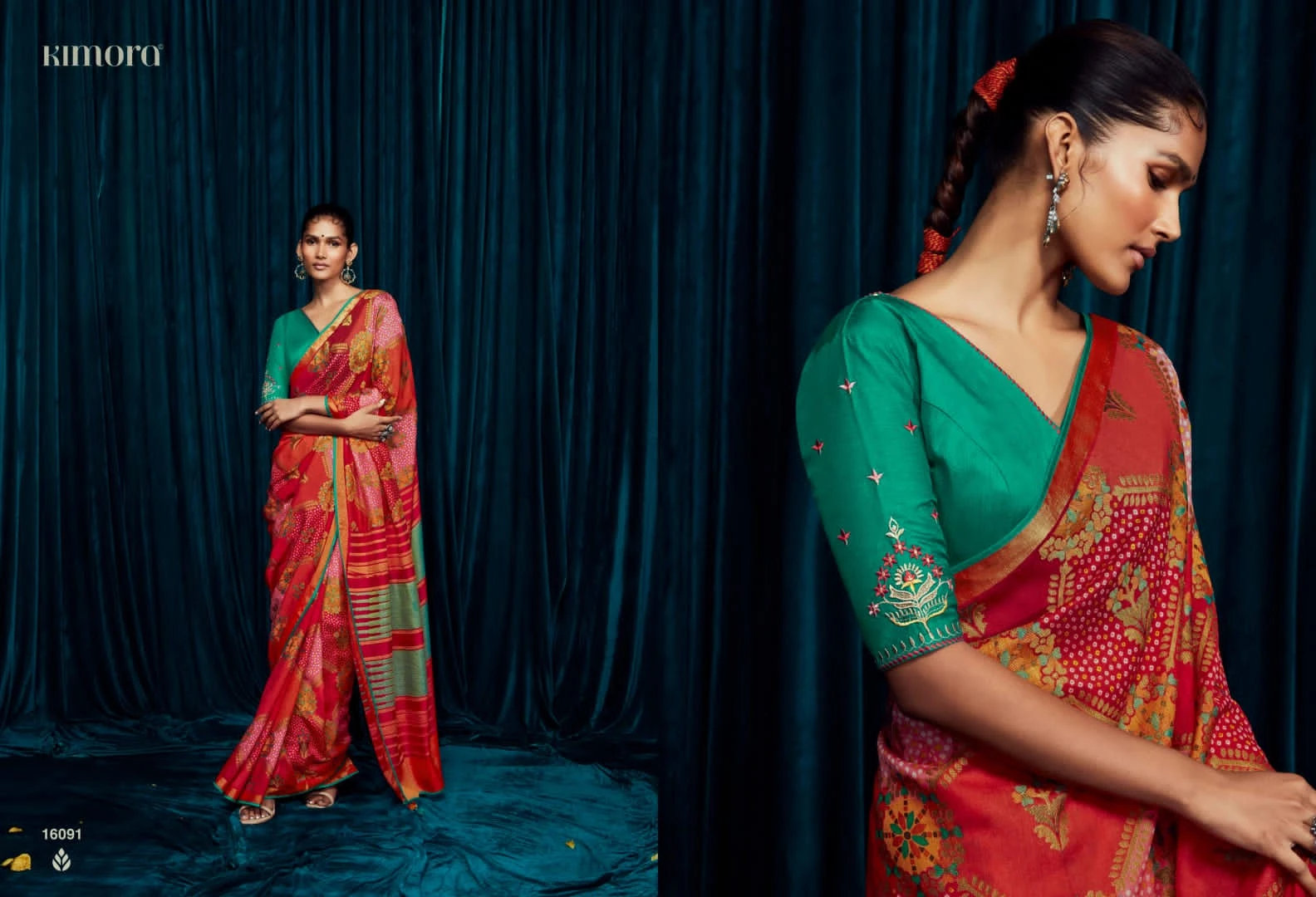 Kimora Meera Vol 12 Silk Brasso Wholesale Fancy Sarees Catalog — Wholesale Sarees, Kimora wholesale from Surat - Gallery Image 3